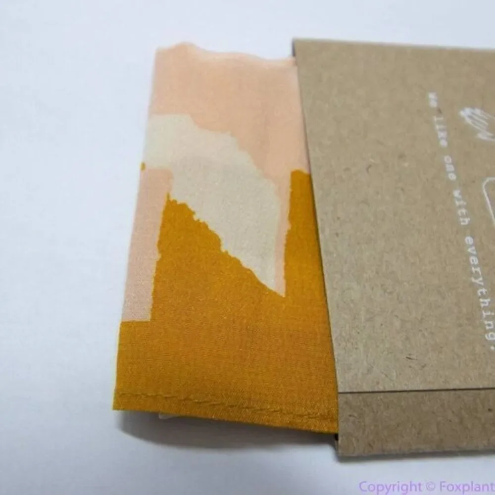NEW Madewell silk bandana‎ scarf, Amber Gold